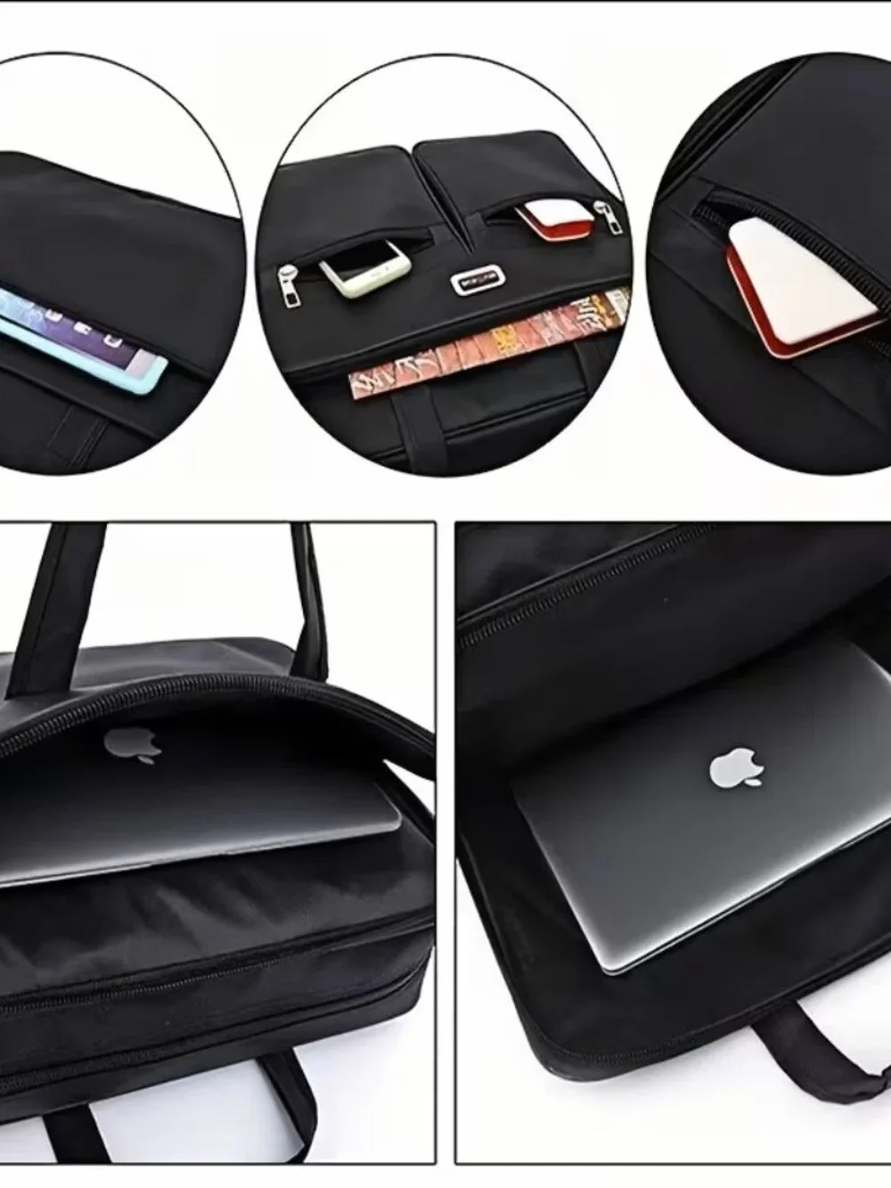 15.6-inch Laptop Computer Bag, Business Briefcase Suitable for Both Men And Wome
